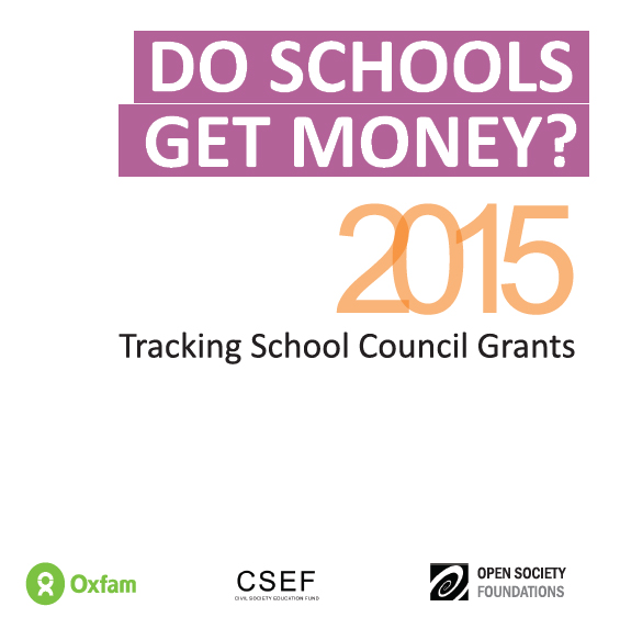 Do Schools Get Money? - 2015